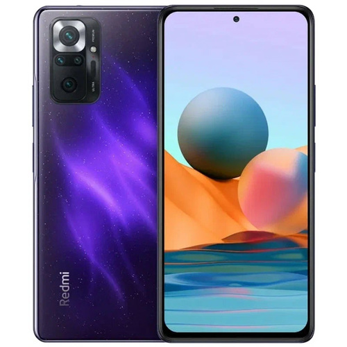 Телефон Xiaomi Redmi Note 10 Pro 256Gb Ram 8Gb Nebula Purple фото 