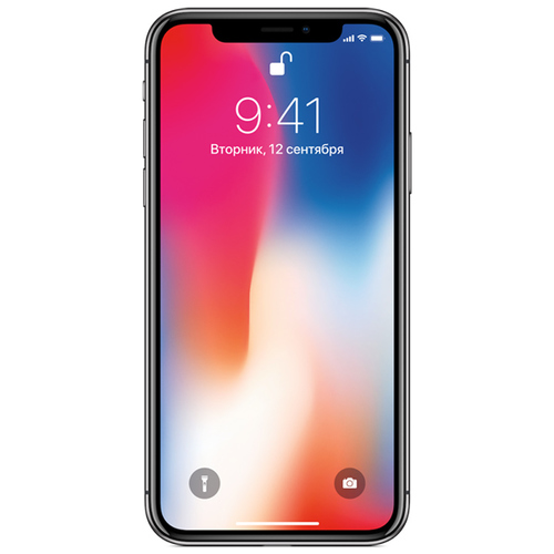 Телефон Apple iPhone X 256Gb Space Grey фото 